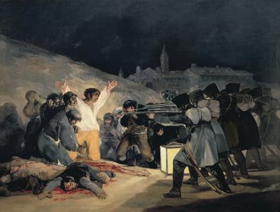 Exécution des défenseurs de Madrid, 3 mai 1808, 1814 - Francisco de Goya