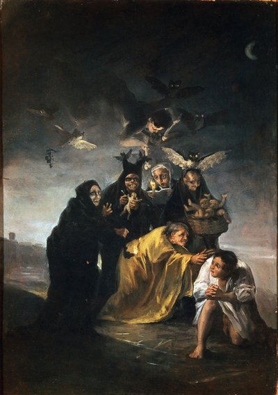 Exorcisme ou sorcières - Francisco de Goya