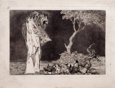 Folie effrayante de la série Los Disparates, 1815-1819 - Francisco de Goya