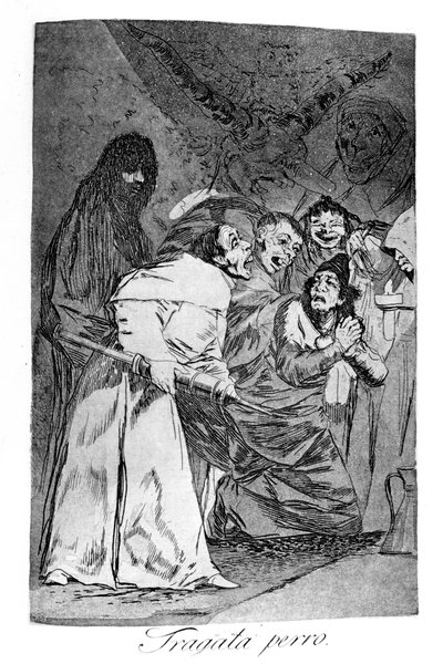 Fragata perro - Francisco de Goya