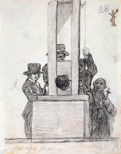 Pénalité française - Francisco de Goya