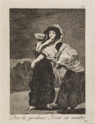 Dieu lui pardonne : La mendiante était sa mère - Francisco de Goya