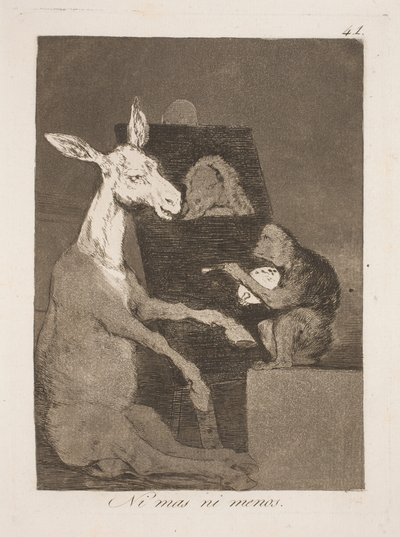 Ni plus ni moins - Francisco de Goya