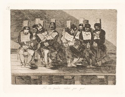 Personne ne sait pourquoi (35) - Francisco de Goya