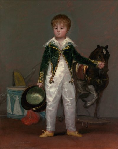 José Costa y Bonells (décédé en 1870), appelé Pepito, c.1810 - Francisco de Goya