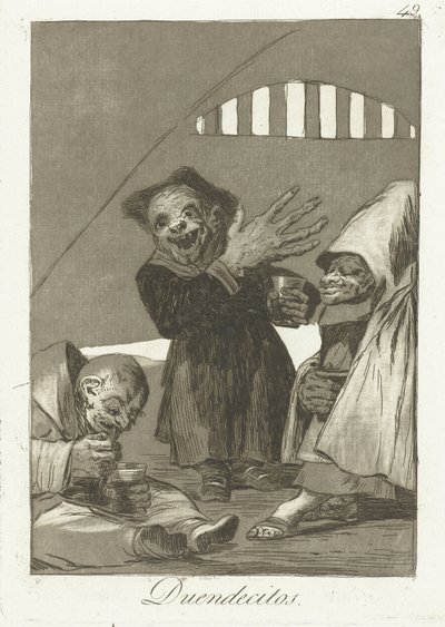 Kobolds - Francisco de Goya