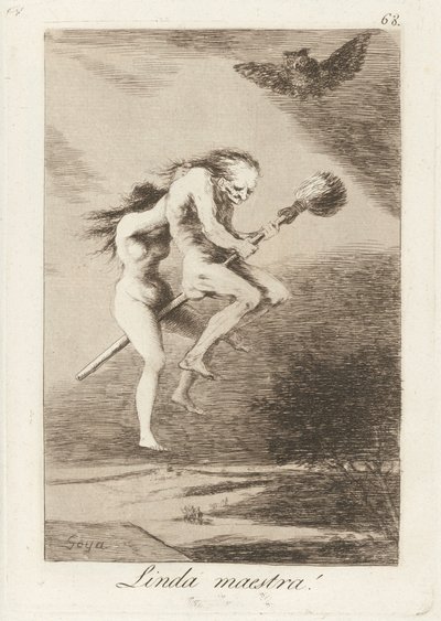 Belle maîtresse! - Francisco de Goya