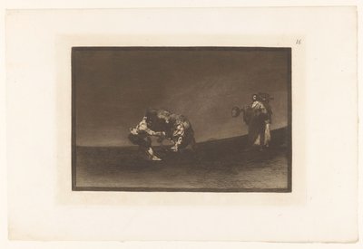 Martincho saisit un taureau par sa corne (La Tauromaquia) - Francisco de Goya
