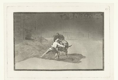 Martincho en combat avec un taureau - Francisco de Goya