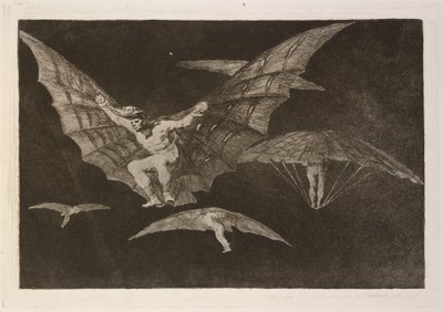 Modo de volar - Francisco de Goya