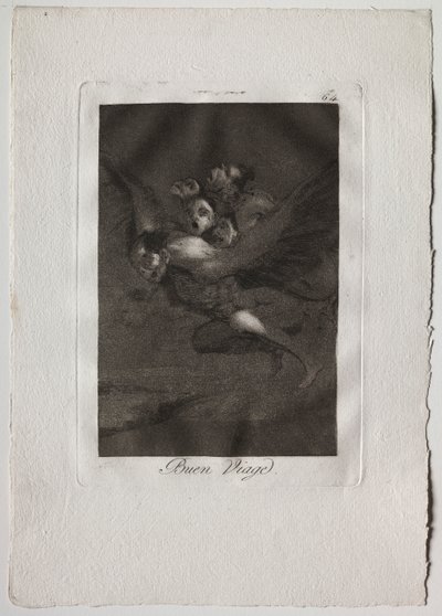 Ochenta Caprichos : Bon Voyage, 1793-1798 - Francisco de Goya