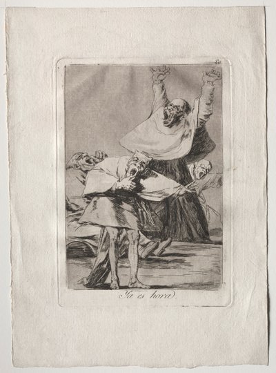 Ochenta Caprichos : Il est temps, 1793-1798 - Francisco de Goya