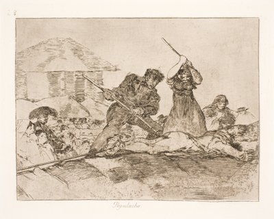 Foule - Francisco de Goya
