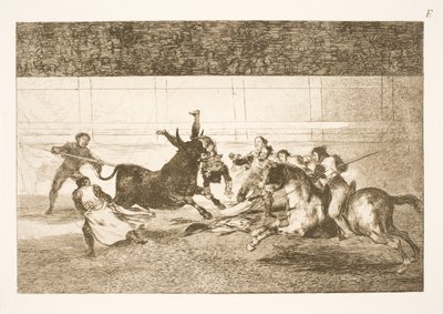 La mort de Pepe Illos (2e composition) - Francisco de Goya