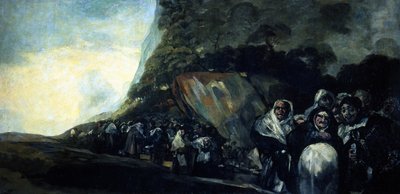 Pèlerinage à la fontaine de San Isidro - Francisco de Goya