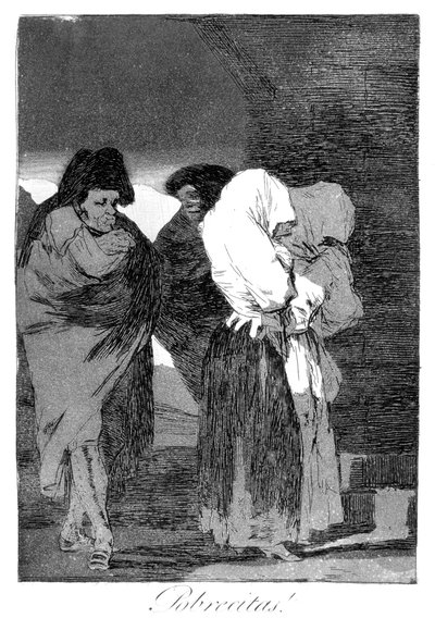 Pauvres petites filles! - Francisco de Goya