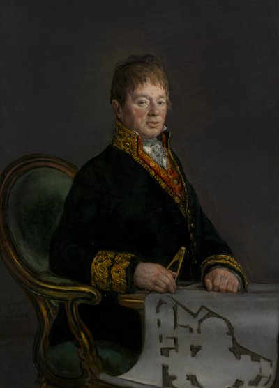 Portrait de Don Juan Antonio Cuervo - Francisco de Goya