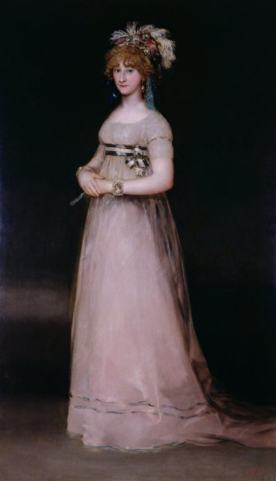 Portrait de Maria Theresa de Bourbon y Vallabriga, la Comtesse de Chinchon, c.1801 - Francisco de Goya