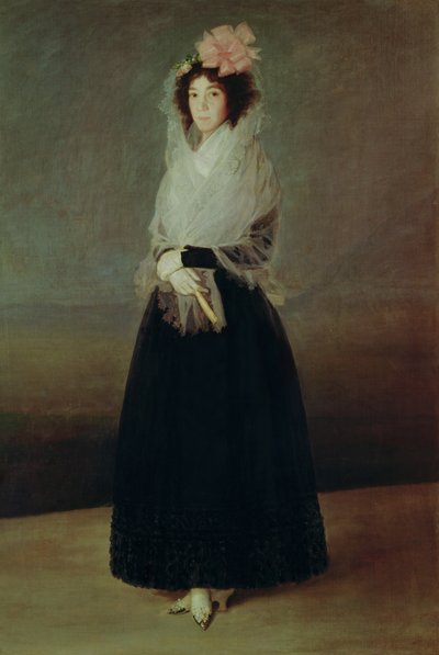 Portrait de la comtesse de Carpio (1757-95) Marquesa de la Solana, c.1793 - Francisco de Goya