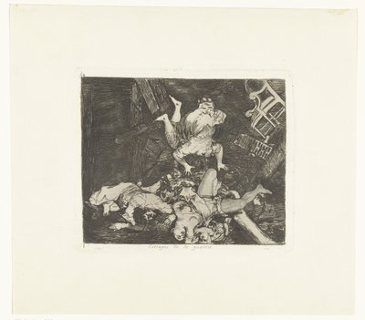 Ravages de la guerre (Estragos de la guerra, Los Desastres de la Guerra) - Francisco de Goya