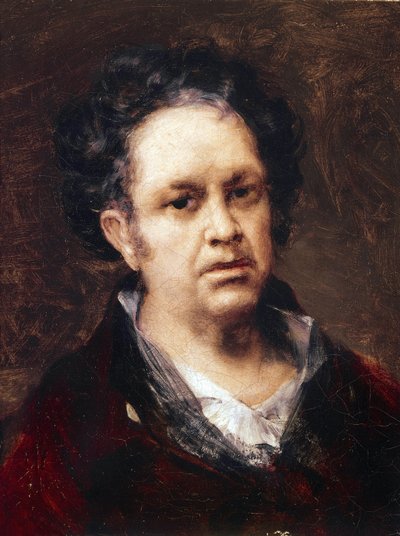 Autoportrait à 69 ans - Francisco de Goya