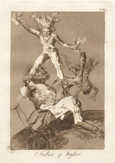 Subir y bajar - Francisco de Goya