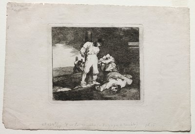 Les Désastres de la Guerre : Et Il N