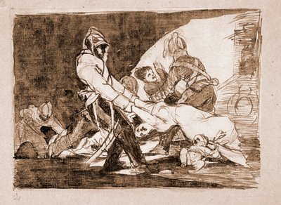 Les désastres de la guerre : Pour eux plus rien - Francisco de Goya
