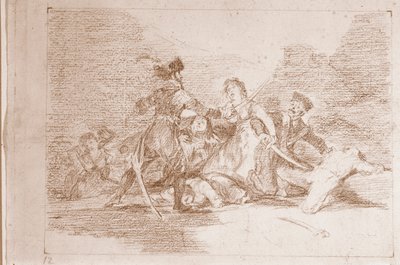 Les Désastres de la guerre : Il est déjà trop tard - Francisco de Goya