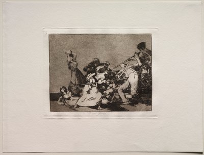 Les Horreurs de la Guerre : Et Ils Sont Comme des Bêtes Sauvages - Francisco de Goya