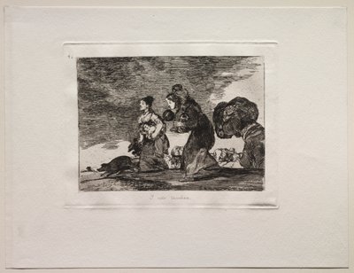 Les horreurs de la guerre : Et cela aussi - Francisco de Goya