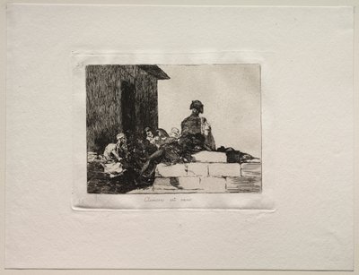 Les horreurs de la guerre : Les appels sont vains - Francisco de Goya