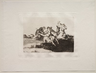 Les horreurs de la guerre : Charité - Francisco de Goya