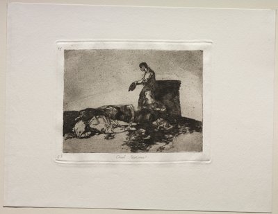 Les horreurs de la guerre : Cruelle histoire de malheur - Francisco de Goya