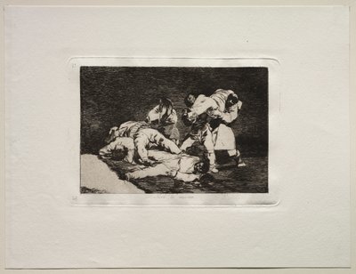 Les horreurs de la guerre : Ce sera pareil - Francisco de Goya