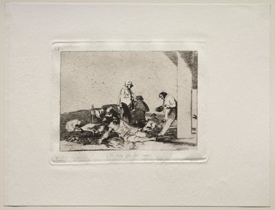 Les horreurs de la guerre : ça ne sert à rien de crier - Francisco de Goya