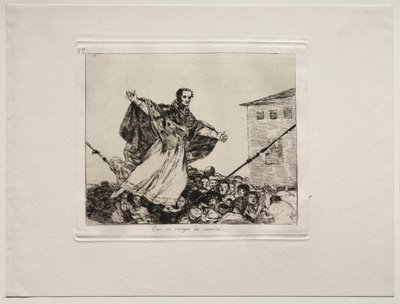 Les horreurs de la guerre : Que la corde casse - Francisco de Goya