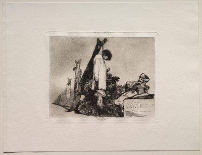 Les horreurs de la guerre : Pas (dans ce cas) non plus - Francisco de Goya