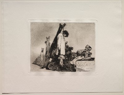 Les Horreurs de la guerre : Pas dans ce cas non plus - Francisco de Goya
