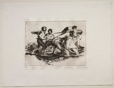 Les horreurs de la guerre : à tort ou à raison - Francisco de Goya