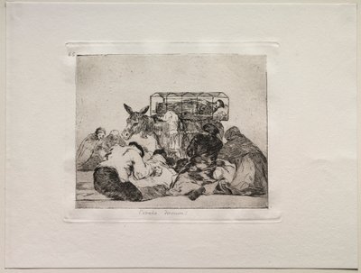 Les Horreurs de la guerre : Étrange dévotion ! - Francisco de Goya