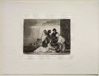 Les horreurs de la guerre : Grâce au millet - Francisco de Goya