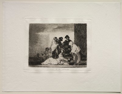 Les Horreurs de la Guerre : Grâce au Millet - Francisco de Goya