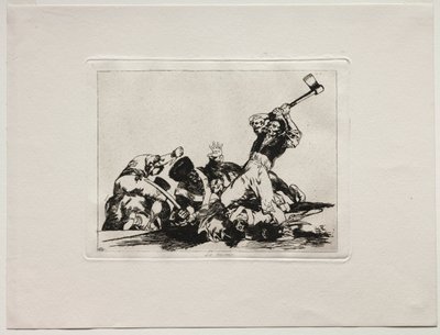 Les horreurs de la guerre : Le même - Francisco de Goya