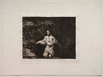 Les Horreurs de la Guerre: Page de Titre - Tristes Présages de Ce Qui Va Arriver - Francisco de Goya