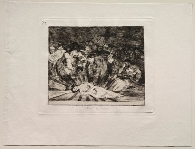 Les horreurs de la guerre : La vérité est morte - Francisco de Goya
