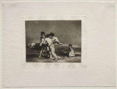 Les horreurs de la guerre : Mère malheureuse - Francisco de Goya