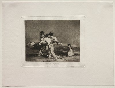 Les horreurs de la guerre : Mère malheureuse - Francisco de Goya