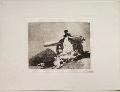 Les Horreurs de la guerre: Quel courage! - Francisco de Goya