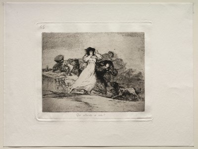 Les Horreurs de la Guerre : Quel est ce vacarme ? - Francisco de Goya
